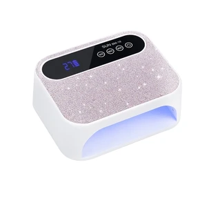 High Power UV Curing Nail Lamp Wireless Charging Quick Drying Phototherapy Machine 365nm LED for Nail Gel Polish Not