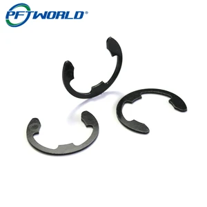 Custom E-shaped Shaft Buckle E-type Circlip Open Retaining Ring Stainless Steel Parts CNC Machining Parts