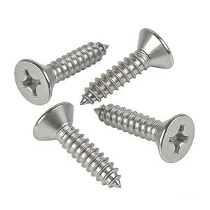 Stainless Steel Countersunk Self Tapping Screws for Vietnam Electronic Equipment