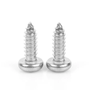 Stainless Steel Cross Recessed Pan Head Tapping Screws
