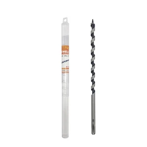 8x230mm High Grade Hex Shank Woodworking Carbon Steel Auger Drill Bit for Quick Drilling Wood