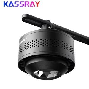 KASSRAY V9M 96W Full Aluminum Coral Reef Light BT/WiFi 6-Way Full Spectrum LED Light for Marine Saltwater Fish Tank