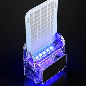 Compact USB Mosquito Killer With 5 Purple Lights, Replaceable Sticky Plates, Quiet And Safe For Home, Office And Restaurant Use