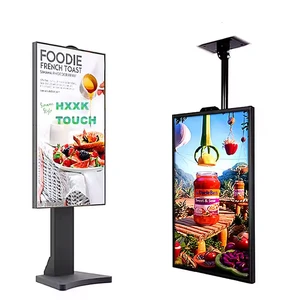 Factory Smart Pole Light LED Signs Full Color Outdoor Pole Billboard Panel Waterproof Advertising LED Traffic Screen Video Wall