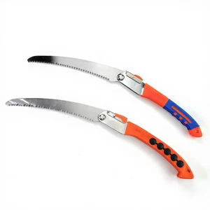 Easy Tool Saw 270 Bent Folding Hand Saw Gardening Tool Portable Carpentry Outdoor Waist Saw Fruit Tree Pruning Orange Blue
