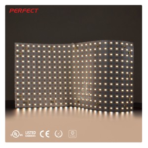 Dual White CCT LED Panel Light Warm White Cool White Switchable 3000K 6000K Cuttable Flexible Sheet For Home Office Lighting