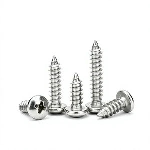 Comprehensive Range 304 Stainless Steel Self-tapping Screws Grade Round-head Intrinsic Finish China Origin Custom Orders