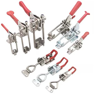 Heavy-Duty Adjustable Toggle Latch for Large Machinery Polished Stainless Steel Buckle Durable Metal Stamped Aluminium Alloy Box