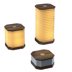 Chinese-style Ancient Folding Paper Lantern, Atmosphere Lamp, Handheld Lantern, Cultural and Creative Gift, Night Light