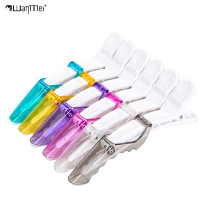 Wanmei New Colorful Shark Traceless Hair Clip Hairdressing Duck Mouth Clip Partition Style Hairdressing Tool Mini Crocodile Clip