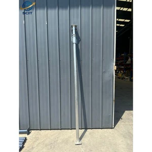 Italian Type Galvanized Q235 Construction Shoring Prop Adjustable Steel Support Telescopic Post For Concrete Formwork