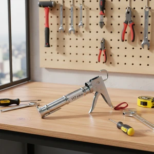 Custom Wholesale 9inch 310ml 10oz High Quality 360 Rotatable Iron Skeleton Rotating Caulking Gun For Construction