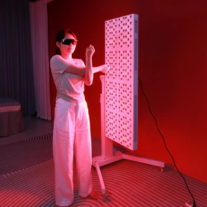 Home Use 2400W LED Red Infrared Light Panel 630nm+660nm+810nm+830nm+850nm Pain Relief Red Light Therapy Panel Led Therapy Light