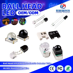 940NM SMD LED Ball Head Infrared Photoelectric Detector Tube Opposite Receiver Patch Lamp Type