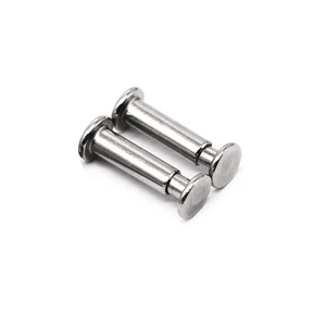 China Manufacturer Custom Well Priced Remaches Stainless Steel Flat Head Male and Female Rivets