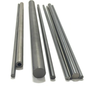 Tungsten Carbide Solid Rod 10mm Diameter 92HRA Hardness OEM Customizable Length for Drilling Applications