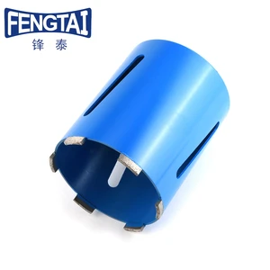 FENGTAI 127mm Diamond Core Drill Bit EN13236 Certified 150mm Length for Brick Wall/Concrete/Block