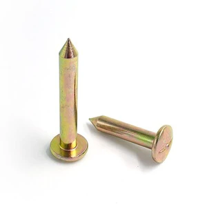 Zinc Plated Metric Cross Measuring Nail Mapping Control Point Nail Mark Settlement Observation Point Nail