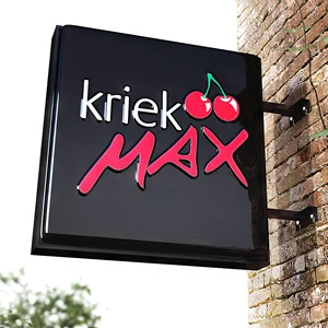 Double Sided Custom Logo Advertising Light Boxes Matel Acrylic Led Light Box Lightbox Signage Outdoor Business Shop Sign