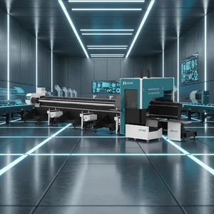 LXSHOW LX63TN Auto Feeding Laser Tube Cutting Machine 6m 300mm Pipe For Stainless Steel And Carbon Steel