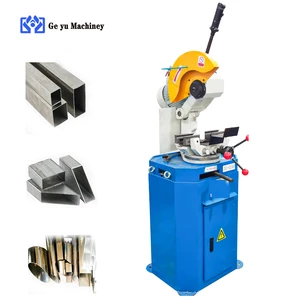 Semi-Automatic Hydraulic Pipe Saw Circular Cutting Machine for Stainless Steel Aluminum Metal Tube Cutting High Productivity