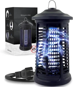 Electric Solid High-Powered Portable Mosquito Zapper Waterproof Insect Killer for Household Use