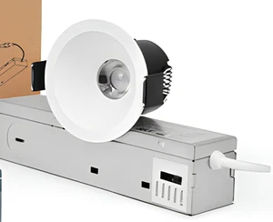 Factory Direct White 2 Inch Commercial LED Spotlight 8W 5CCT Triac Dimmable COB Recessed Ceiling Downlight CRI90+ ETL