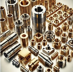 Precision OEM Brass Bushing Collection/Custom Flanged/Threaded/CNC Machined Bronze Sleeves for Industrial Use