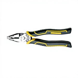 8 Inch 200mm High-Leverage Combination Pliers Industrial Eccentric Pivot Design Multi-Functional Wire Stripper And Crimper