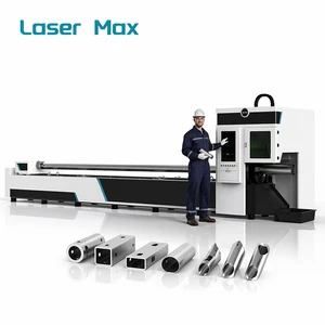 2000W CNC Fiber Laser Tube and Pipe Cutting Machine for Small and Medium Diameter Metal Tubes