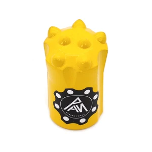 7 Degree Hard Rock Button Taper Drill Bit 32mm 36mm 38mm Small Hole Drilling Tool