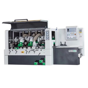 REIGNMAC Moulder By Foshan Woodworking Machinery Supplier New 4 Sides Edge Cutting Planer With Motor Wood Planer