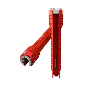 Modern JINXING Red ABS Anti-slip Screw Wrench for Sink Multi-functional Plastic Nut Wrench Easy Installation Bathroom Faucet