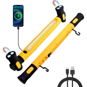 Multi-Function Rechargeable Emergency Working Light High Power 5000mah COB Work Light with Hook Magnet for Repair
