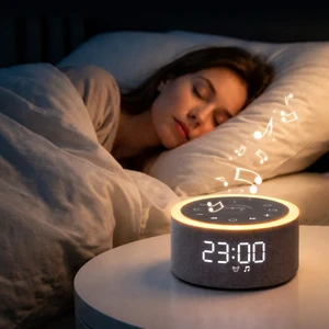 HiFiD Sleeping Aid Light White Noise Sleep Sound Machine Adult White Noise Machine Bedside Alarm Clocks