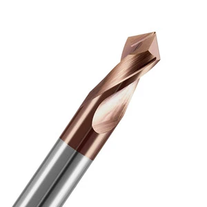 55 Degrees Tungsten Carbide 60 Degrees Angle 90 Point 120 Center Drill Positioning 2-edge Chamfer Milling Cutter OEM Tiain