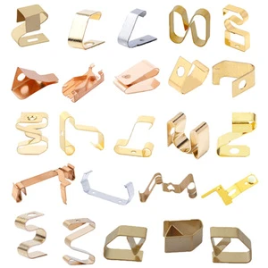 Spring Steel Fasteners Clip Flat Metal Spring Clips Spring Clip Types