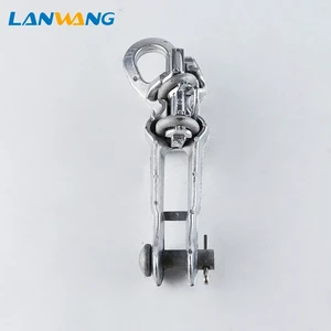 Pole Line Hardware Bolts Type NLZ Aluminum Alloy Strain Clamp Straight-line Tension Clamp Chinese Professional Manufacturer