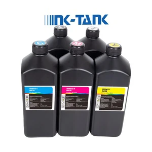 Low Odor Premium 1000ml Hard Soft LED UV Ink For Epson I3200 XP600 DX5 DX7 TX800 I1600 Ricoh Gen5 Printer UV LED Curable Ink