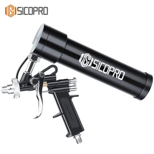 Professional Pneumatic Caulking Gun Heavy Duty Sealing Tool Adhesive Durable Aluminum Barrel High Efficiency Application