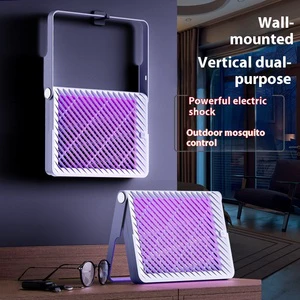 Wholesale Portable Mosquito Killer Lamp USB Rechargeable Electric Mosquito Killer Lamp Wall-Hanging Vertical Mosquito Killer