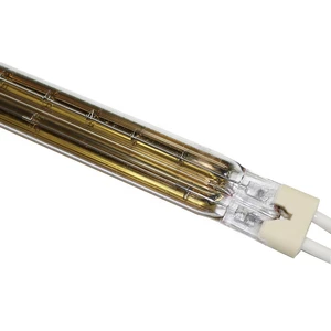 235V 1000W Quartz Glass Infrared Lamp with 500mm Length 360 Beam Angle & 2000K-2500K Color Temp for Muscle Pain Relief