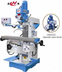 Drilling Milling Machine Taiwan Head ZX6332B