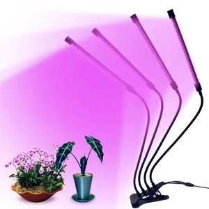40W LED Plant Growth Light Timing Device Grow Lights for Indoor Plants With USB Port