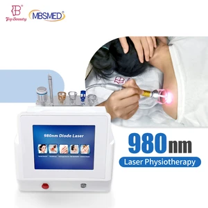 Class 4 Painless 980nm Infrared Laser Treatment Machine for Human Pet Sport Injury Recovery Muscle Strain Healing Physiotherapy