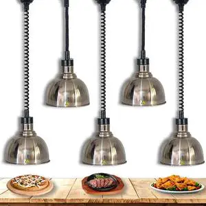 Telescopic Flexible Food Warmer Light Kitchen Heat Lamps Electric Colorful Hanging Buffet Food Heater Lamp