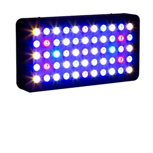 165W Dimmable Full Spectrum Aquarium LED Light for Reef Bloom Decoration in Saltwater & Freshwater Fish Coral Tanks