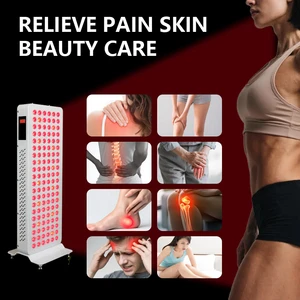 Flicker Free 600W 120PCS Leds Dual Chip 7 Wavelengths Red Light Therapy Panel Infrared Therapy Light for Half Body Pain Relief