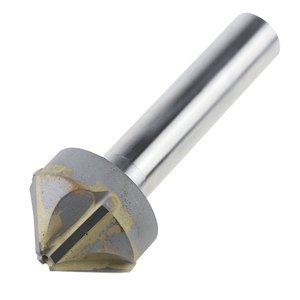 Alloy Chamfer Milling Cutter 60/90 Degrees Straight Shank YG8 End Mill Chamfering Countersink Drill Bit