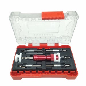Carbide Tipped Countersink Drill Bit with Depth Stop for Woodworking
